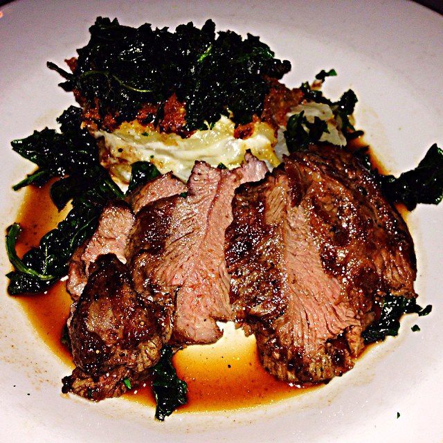 One of my favs at #bistroaix #grilledsonomalegoflamb