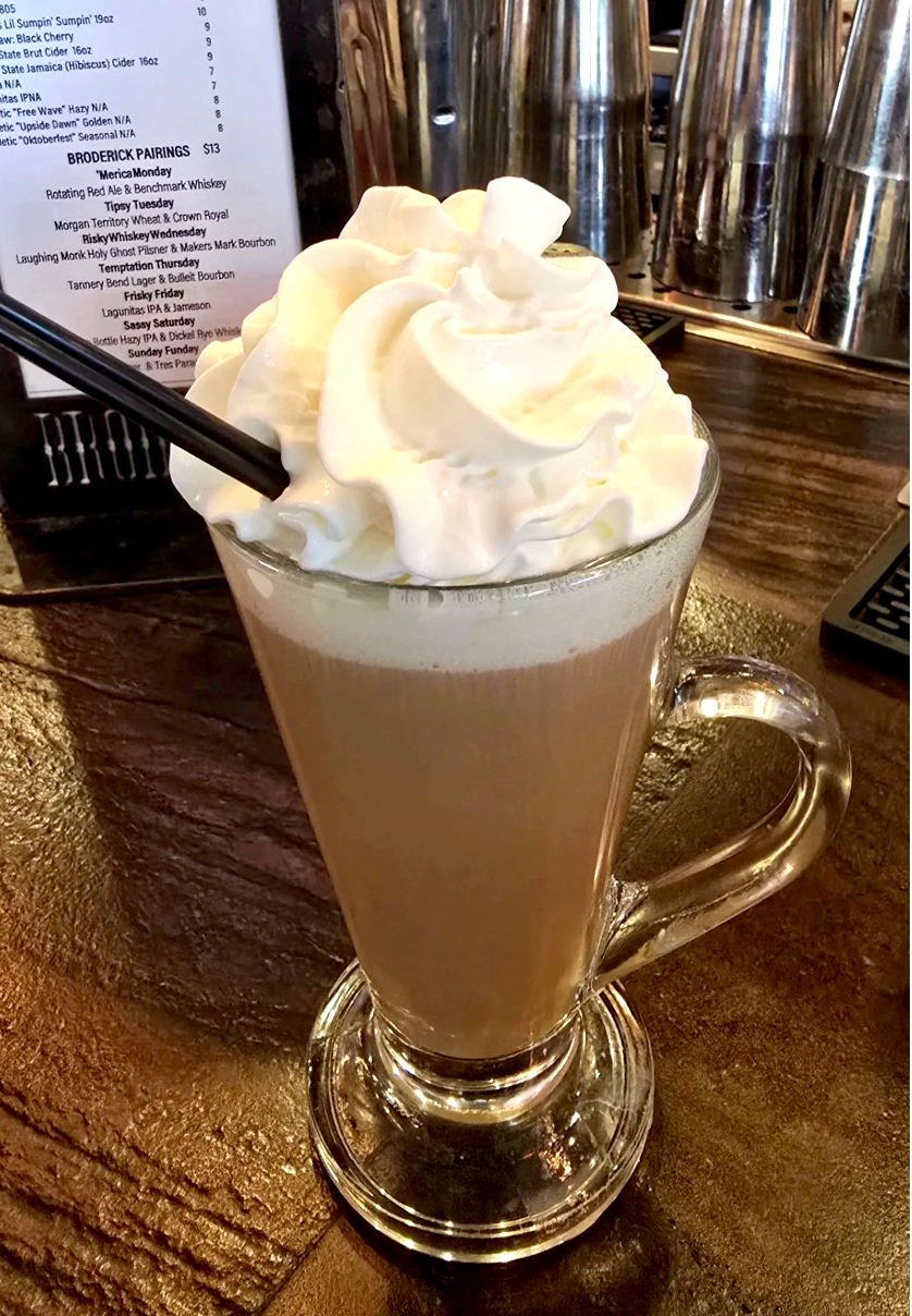 Broderick's Hot White Russian