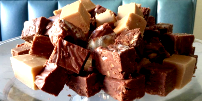 Holiday Fudge that Melts in Your Mouth