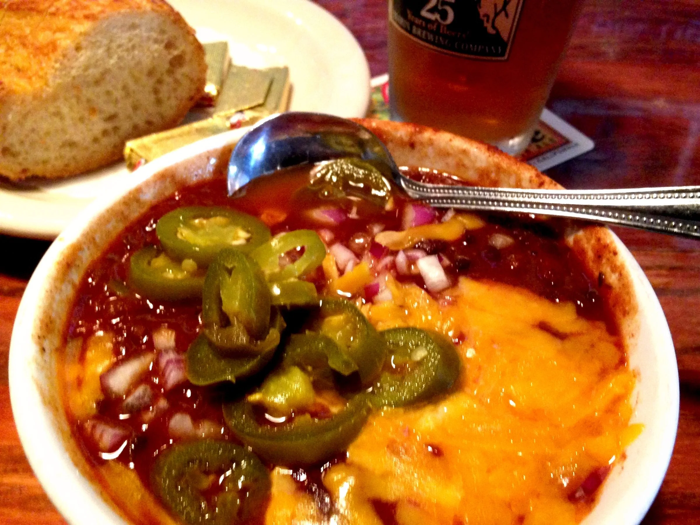 Chili at Marin Brewing Company