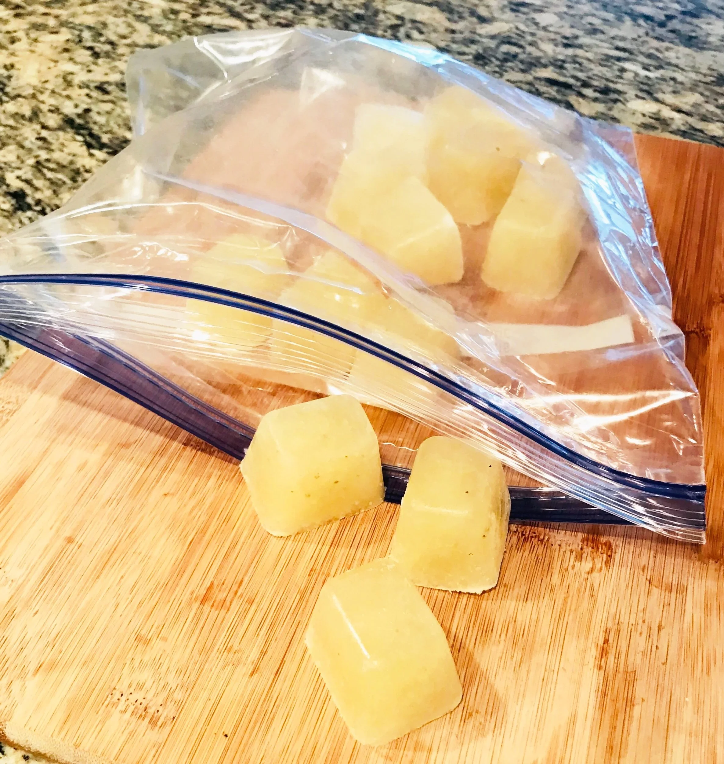 Turkey Stock Ice Cubes