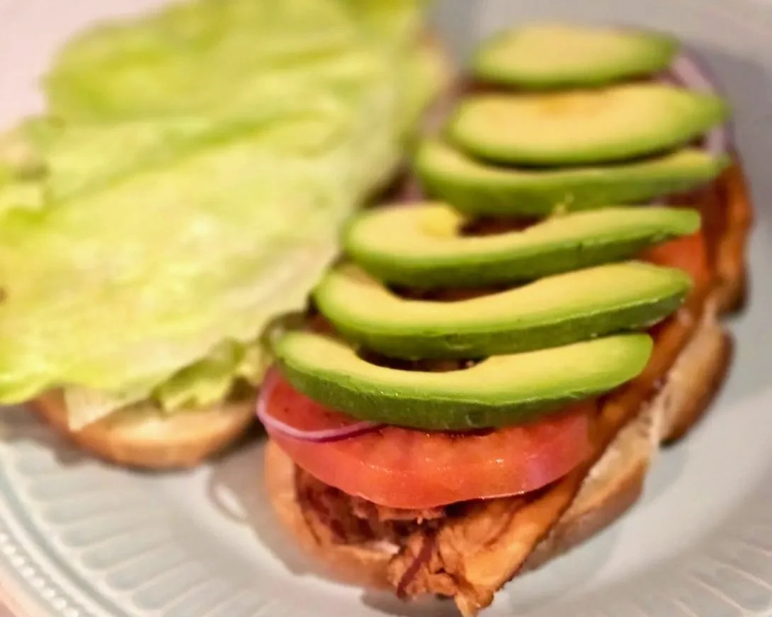 Classic Bacon Lettuce Avocado Tomato (BLAT) Sandwich