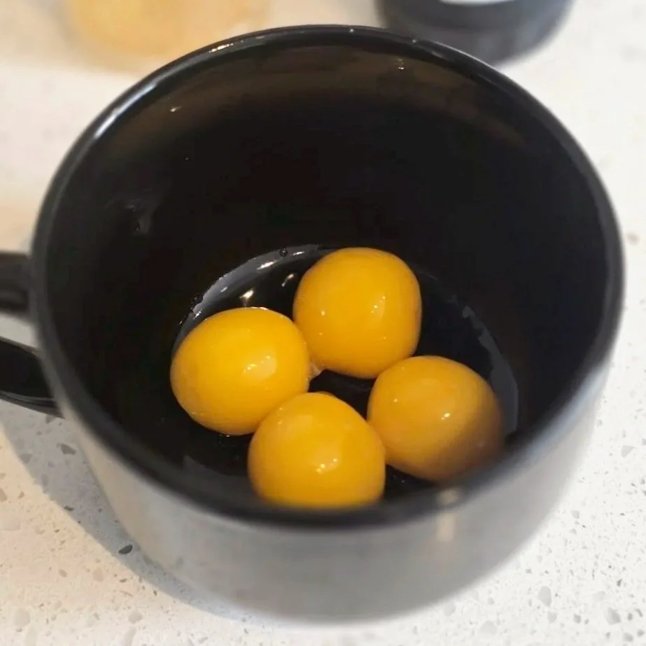 Soy Cured Egg Yolks