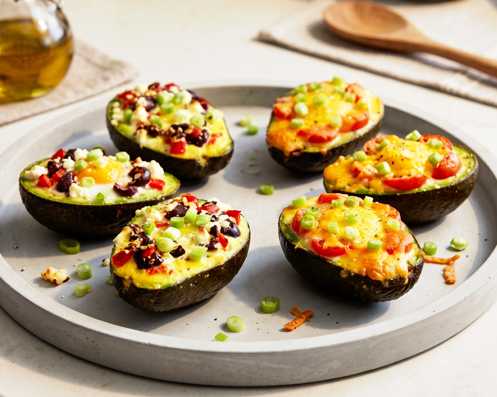 Baked Avocado &amp; Egg Cups