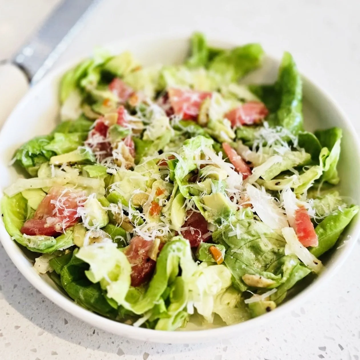 Butter Lettuce Salad with Lemon Parmesan Dressing Butter Lettuce Salad with Lemon Parmesan Dressing