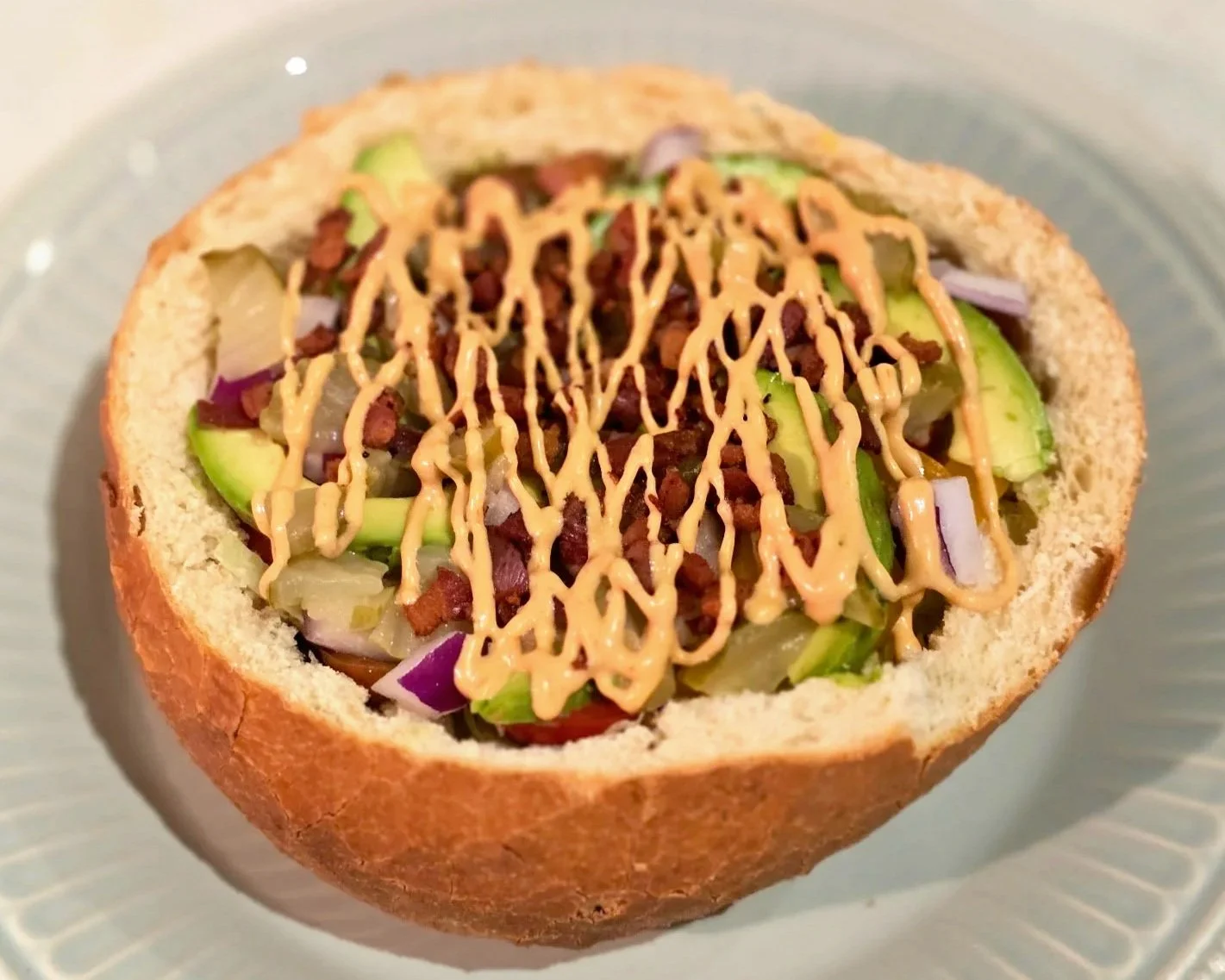 Burger Bread Bowl