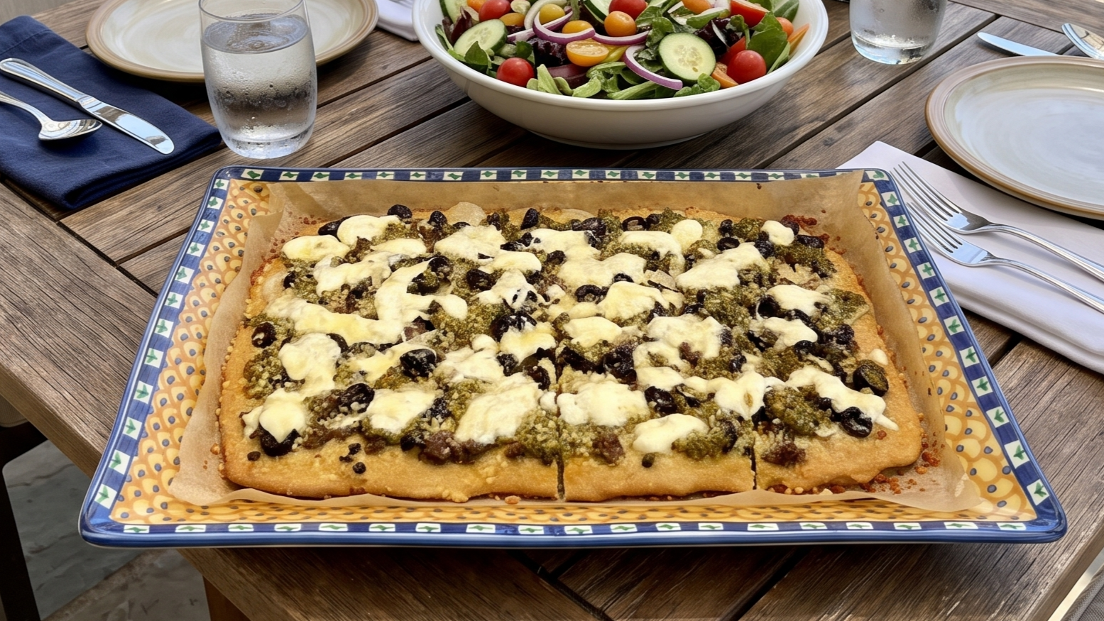 Low Carb Sausage &amp; Burrata Cheese Pizza