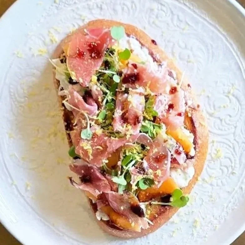 Prosciutto & Melon Gourmet Toast