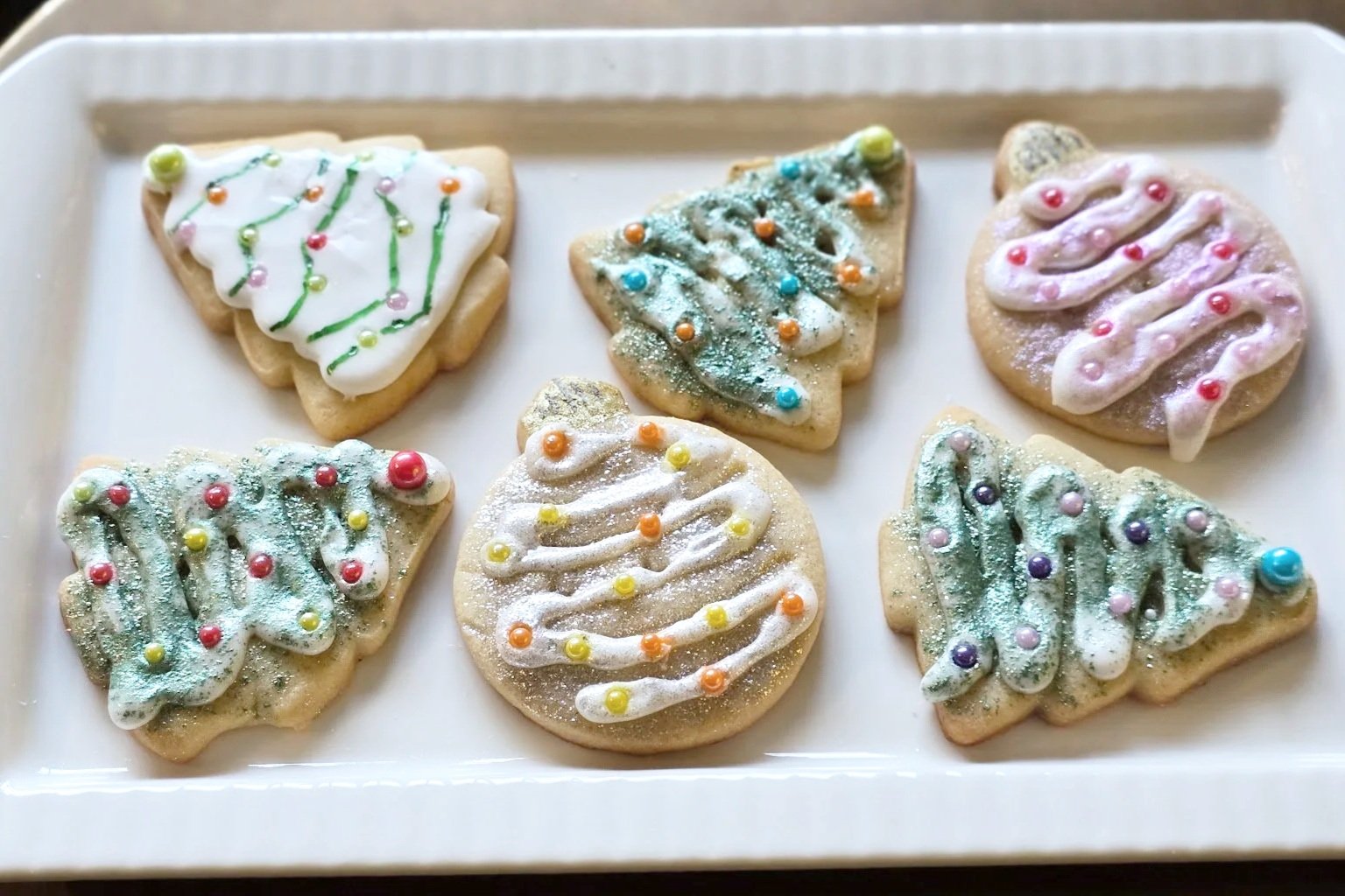 Christmas Sugar Cookies Decorating