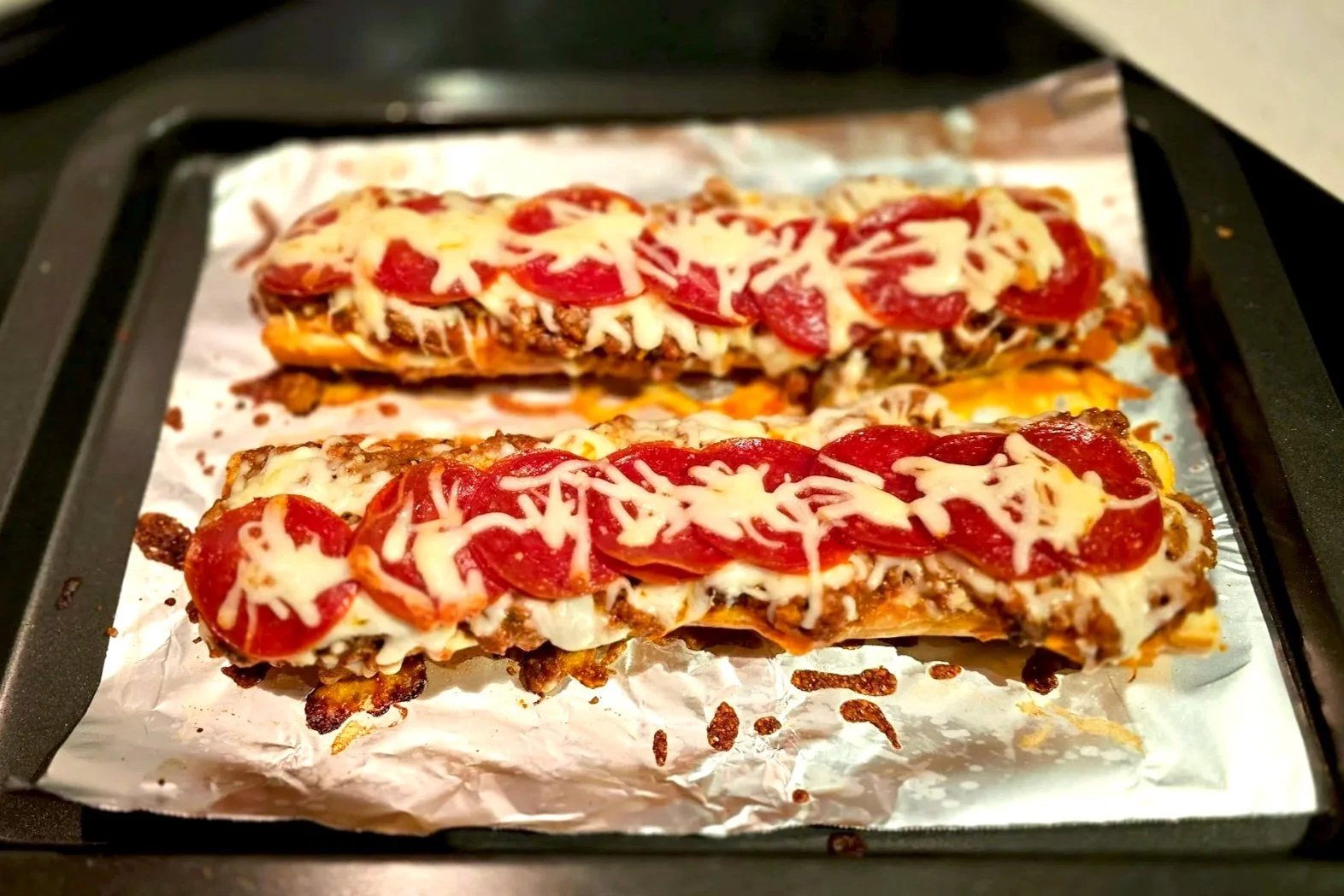 Easy Peasy Baguette Pizza Bites