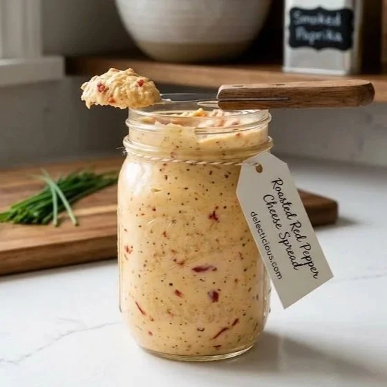Roasted Red Pepper Cheese Spread