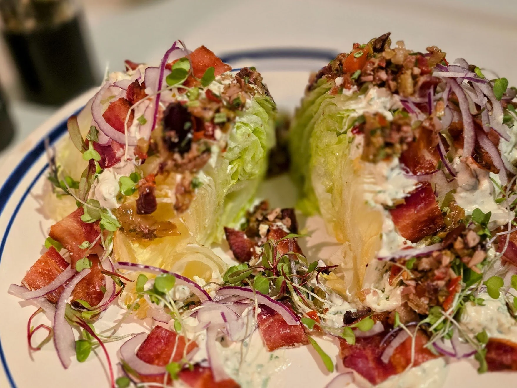 Muffuletta Wedge Salad