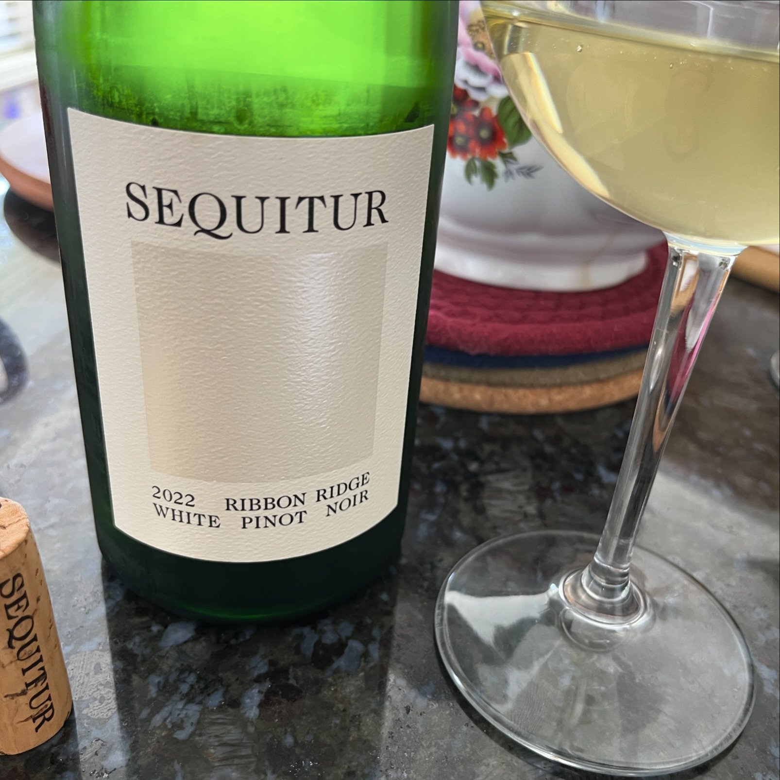 #sequiturvineyard #whitepinotnoir