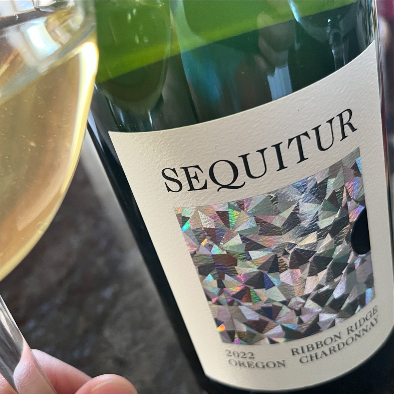 Yeah, nothing better than #Sequitur.  #chardonnay