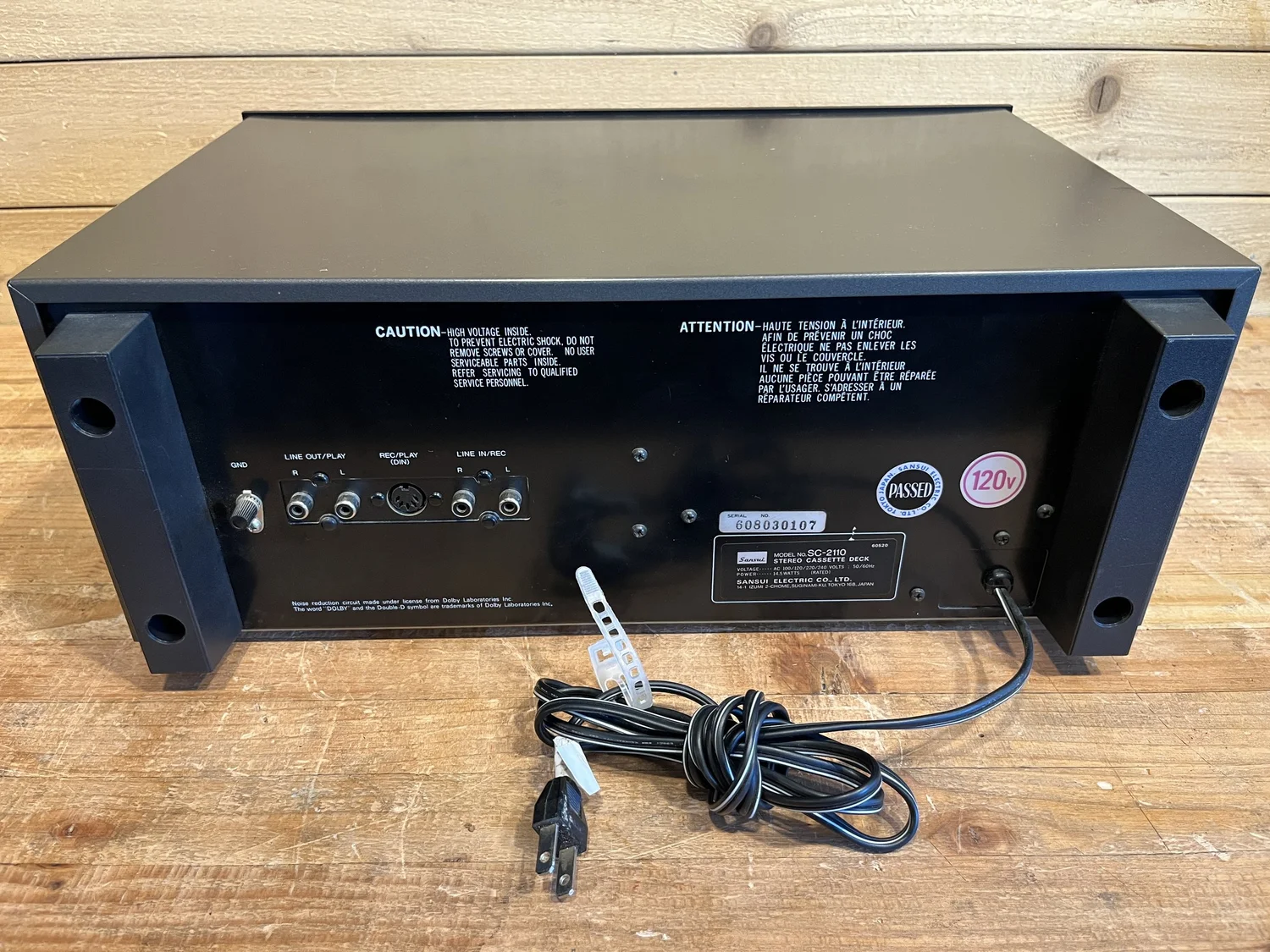 SANSUI STEREO CASSETTE DECK SC-1動作確認済み SANSUI STEREO CASSETTE DECK SC-1動作確認済み 2025年最新