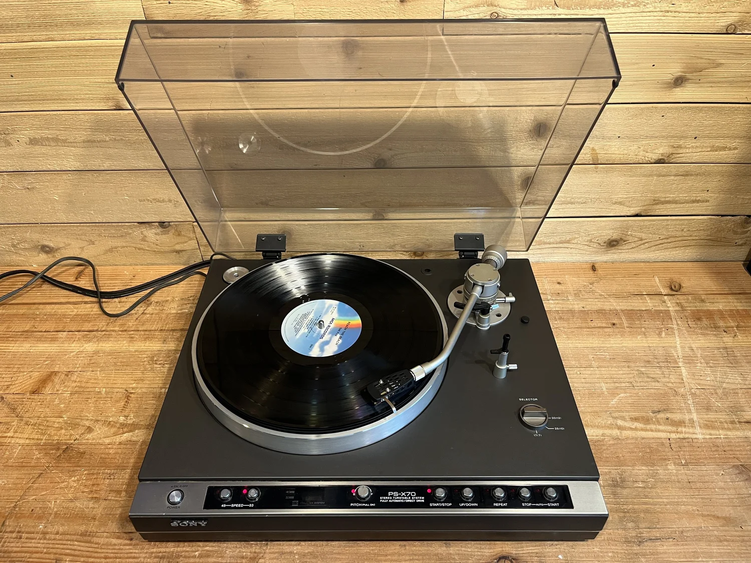 Sony PS-X70 automatic turntable — Gig Harbor Audio