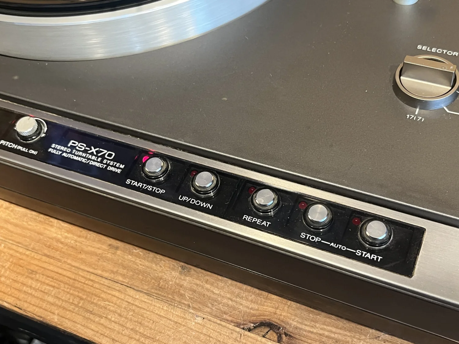 Sony PS-X70 automatic turntable — Gig Harbor Audio