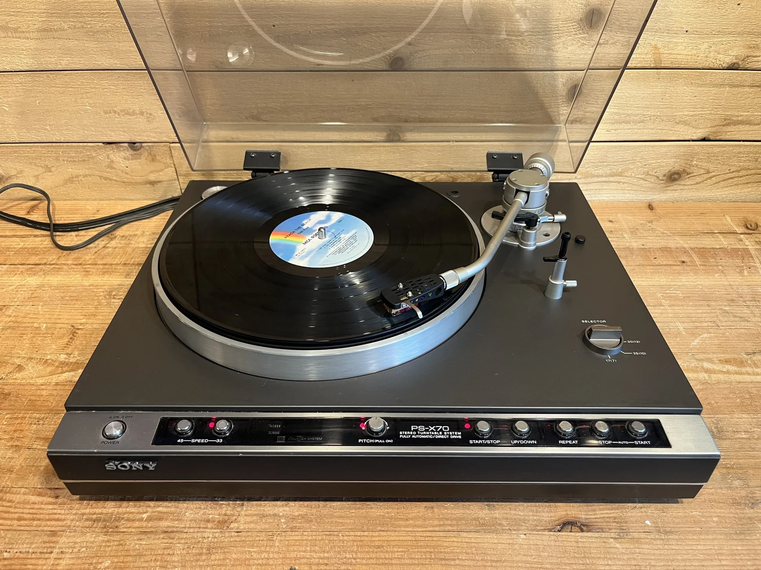 Sony PS-X70 automatic turntable — Gig Harbor Audio
