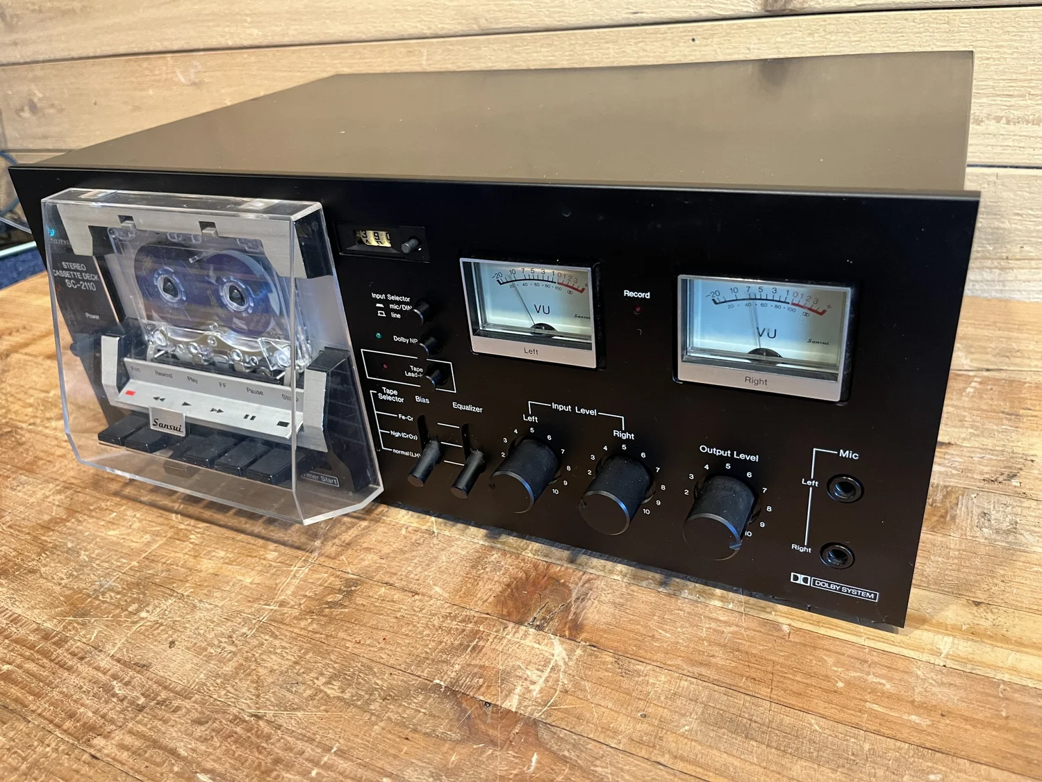SANSUI STEREO CASSETTE DECK SC-1動作確認済み SANSUI STEREO CASSETTE DECK SC-1動作確認済み 2025年最新