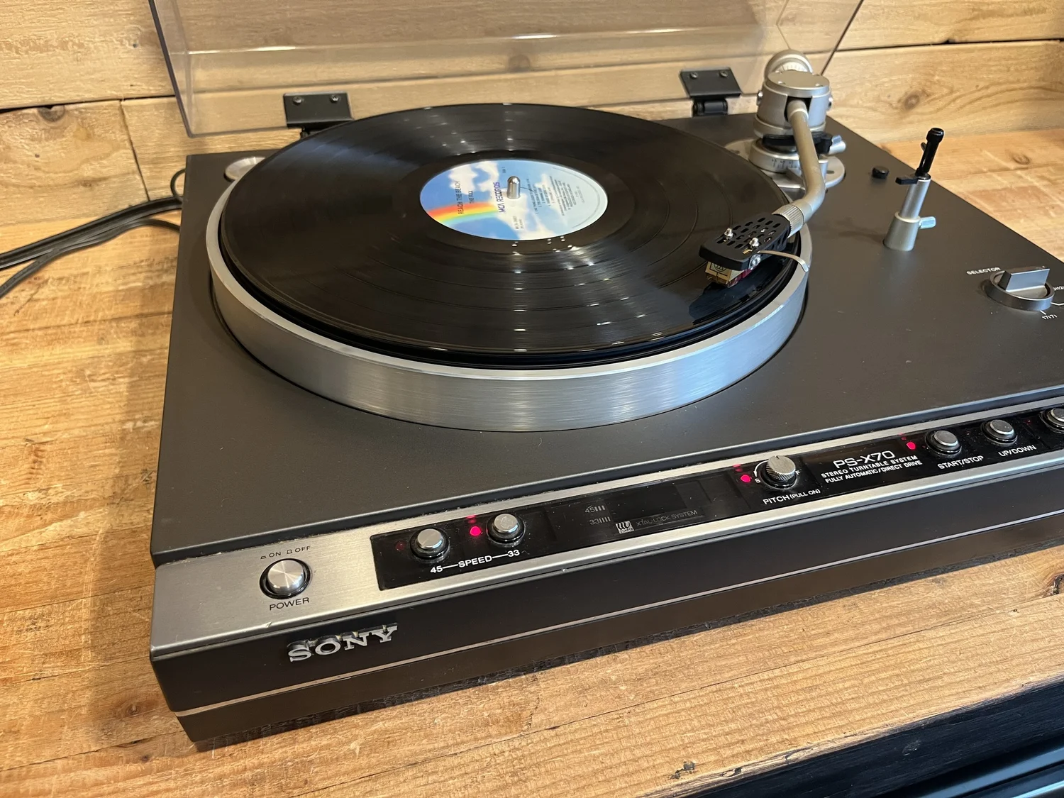 Sony PS-X70 automatic turntable — Gig Harbor Audio