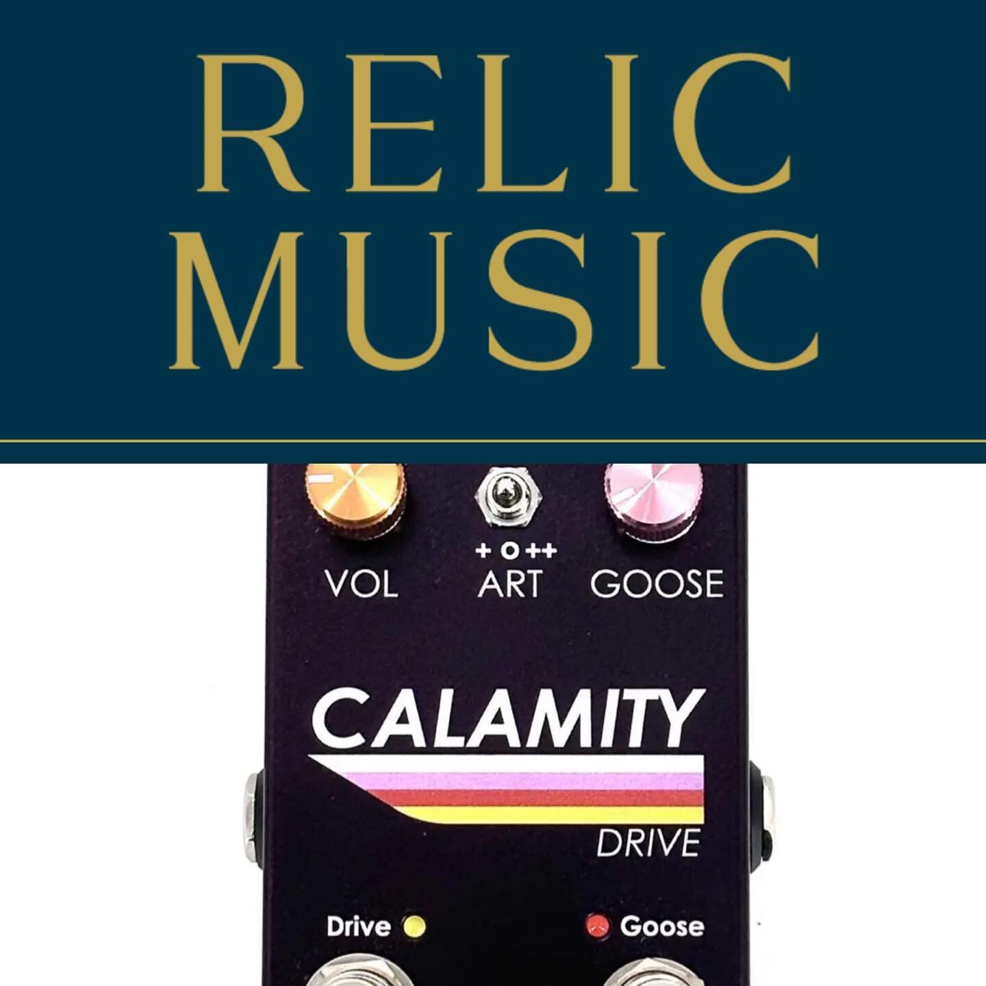 Calamity Drive officially has its first dealer, and we&rsquo;re so excited for it to be such a special shop.
@relicmusicshop have curated such a special space and we&rsquo;re proud that they are the first store to offer Calamity Drive.