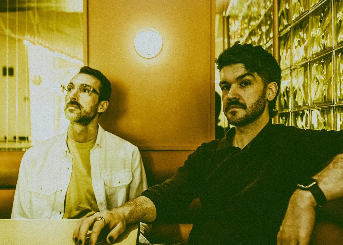 Figured with all the influx of new followers from the @chasebliss mystery box, it would be a good time to reintroduce our selves:
We&rsquo;re Plain Speak - @ben.j.see and @danfromdsf 
We play music with tinges of mid 00&rsquo;s indie and 90s alternat