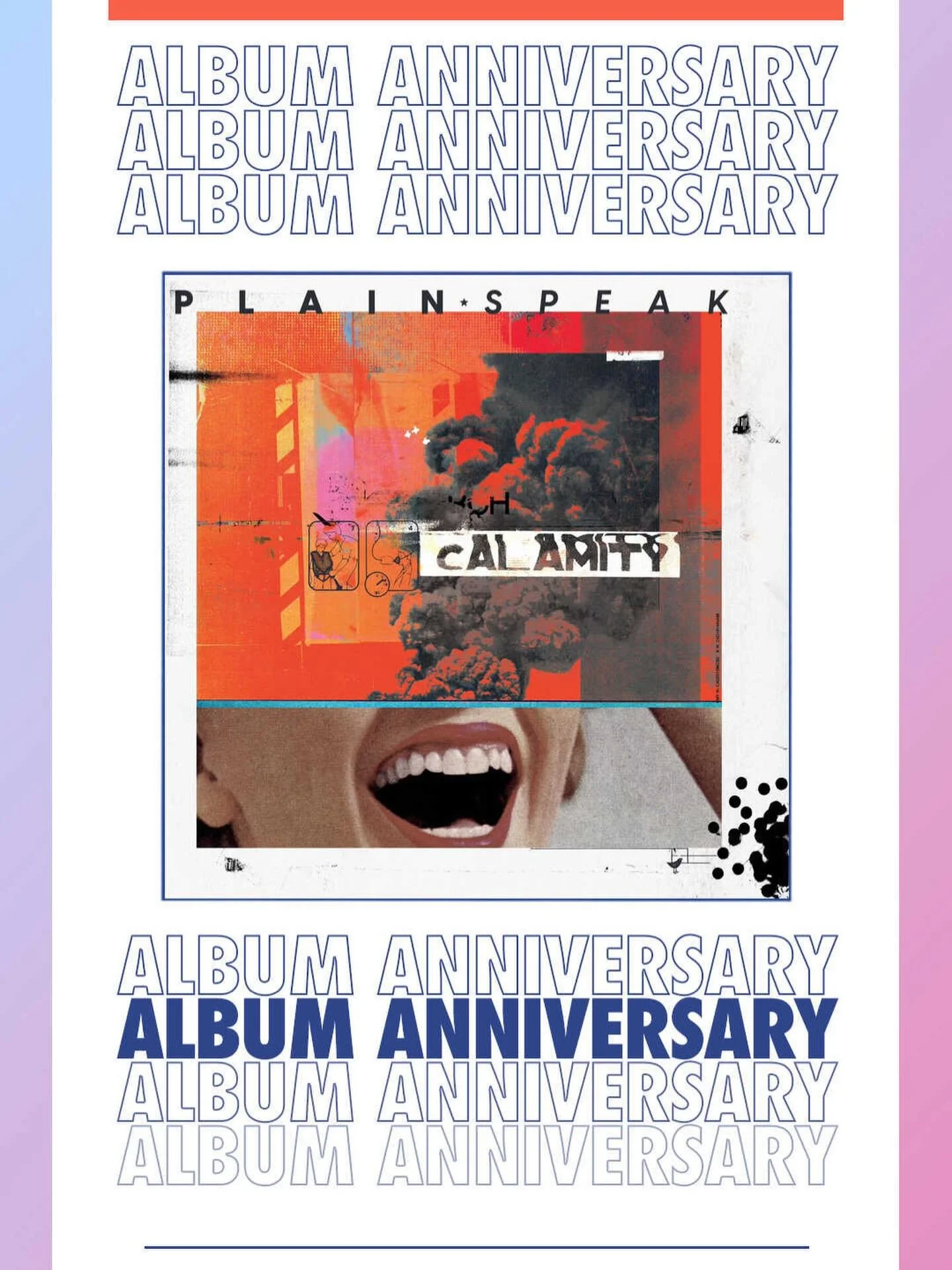 Happy 3 years (and a couple days) to our album Calamity

It&rsquo;s been something else to see this album out in the world, and the way people will discover new songs from it over time.

What&rsquo;s your favorite track?

#indie #indierock #album #an