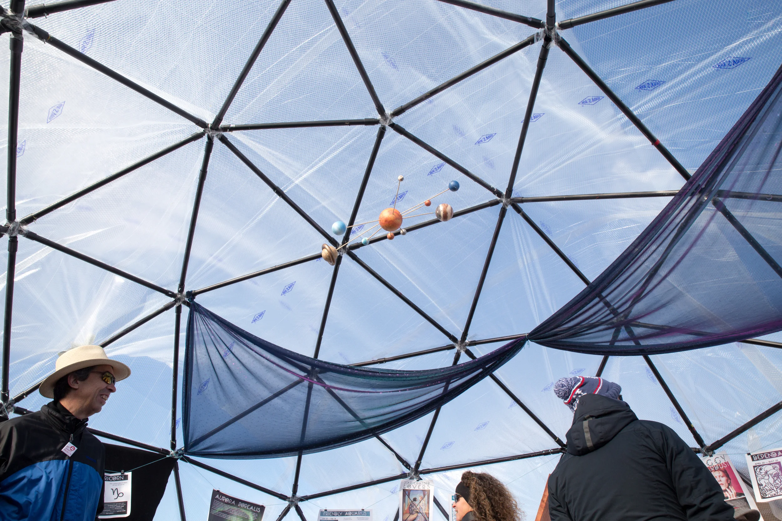 Visitors to the AstroLounge are welcome to rest in their lounge and enjoy the terrestrial view
