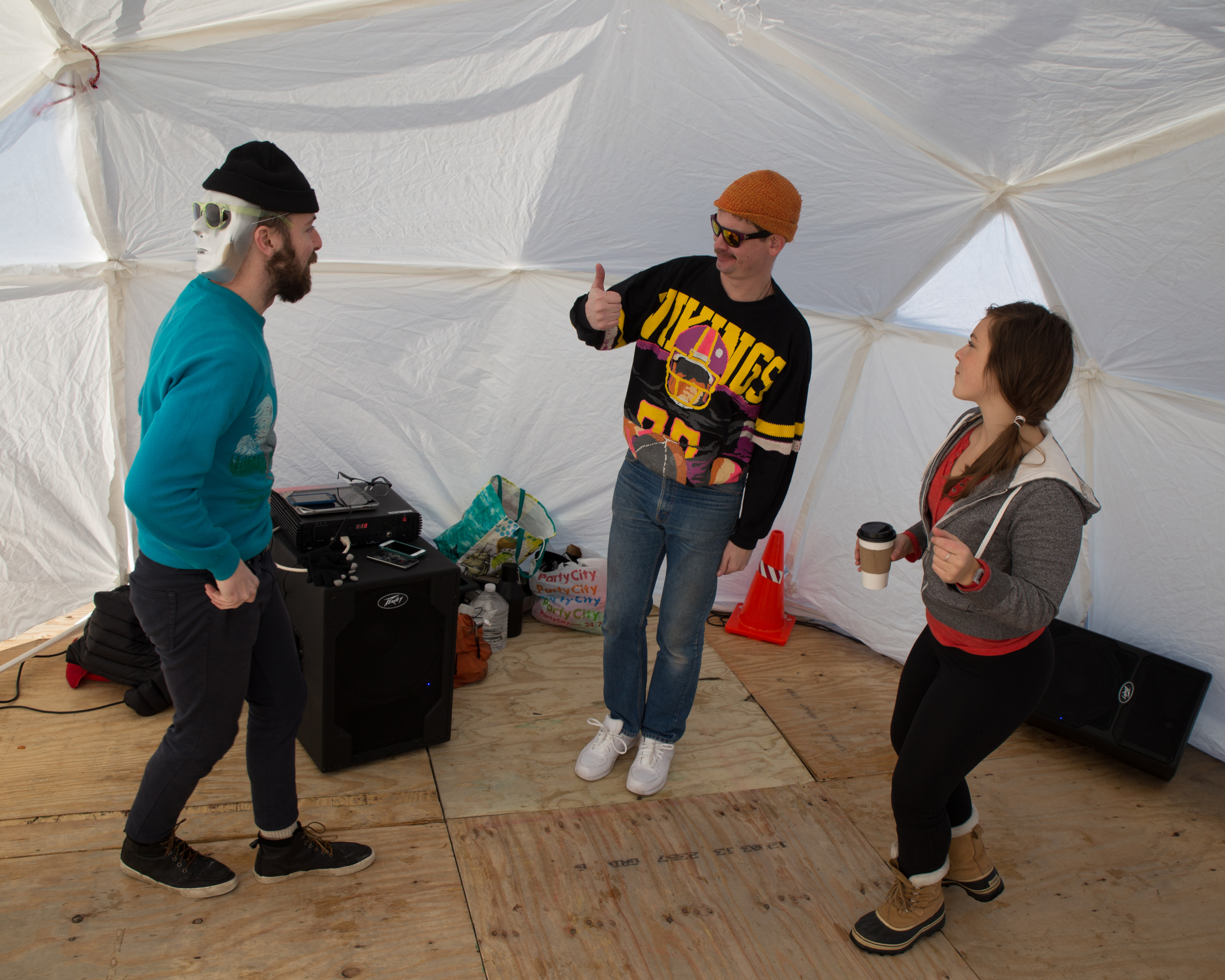 Warm up in the Dance Shanty. Always energetic. You will be guaranteed to leave with a smile on your face!