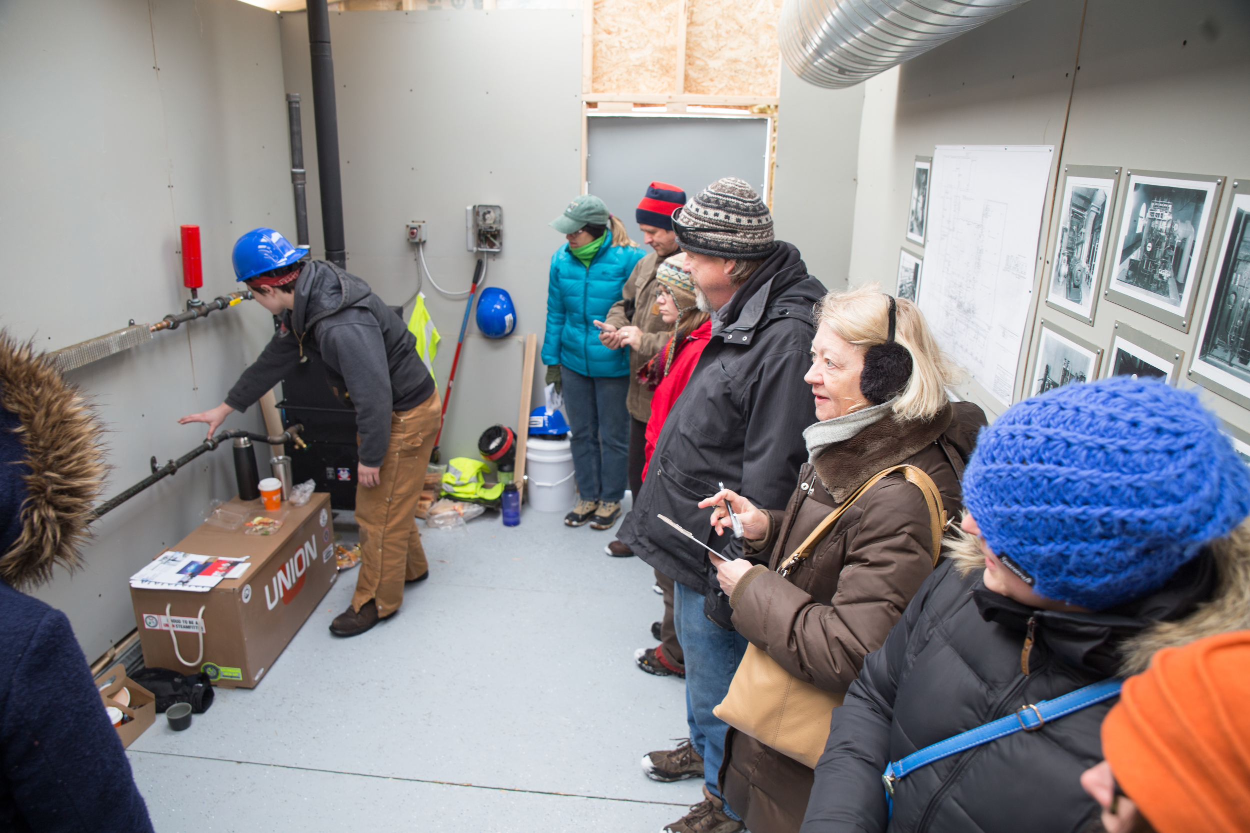 Every wonder what happens down below in the elusive Boiler Room? Enter the Boiler Room Shanty, become an "Authorized Visitor" and grab a peek into the world of boilers.