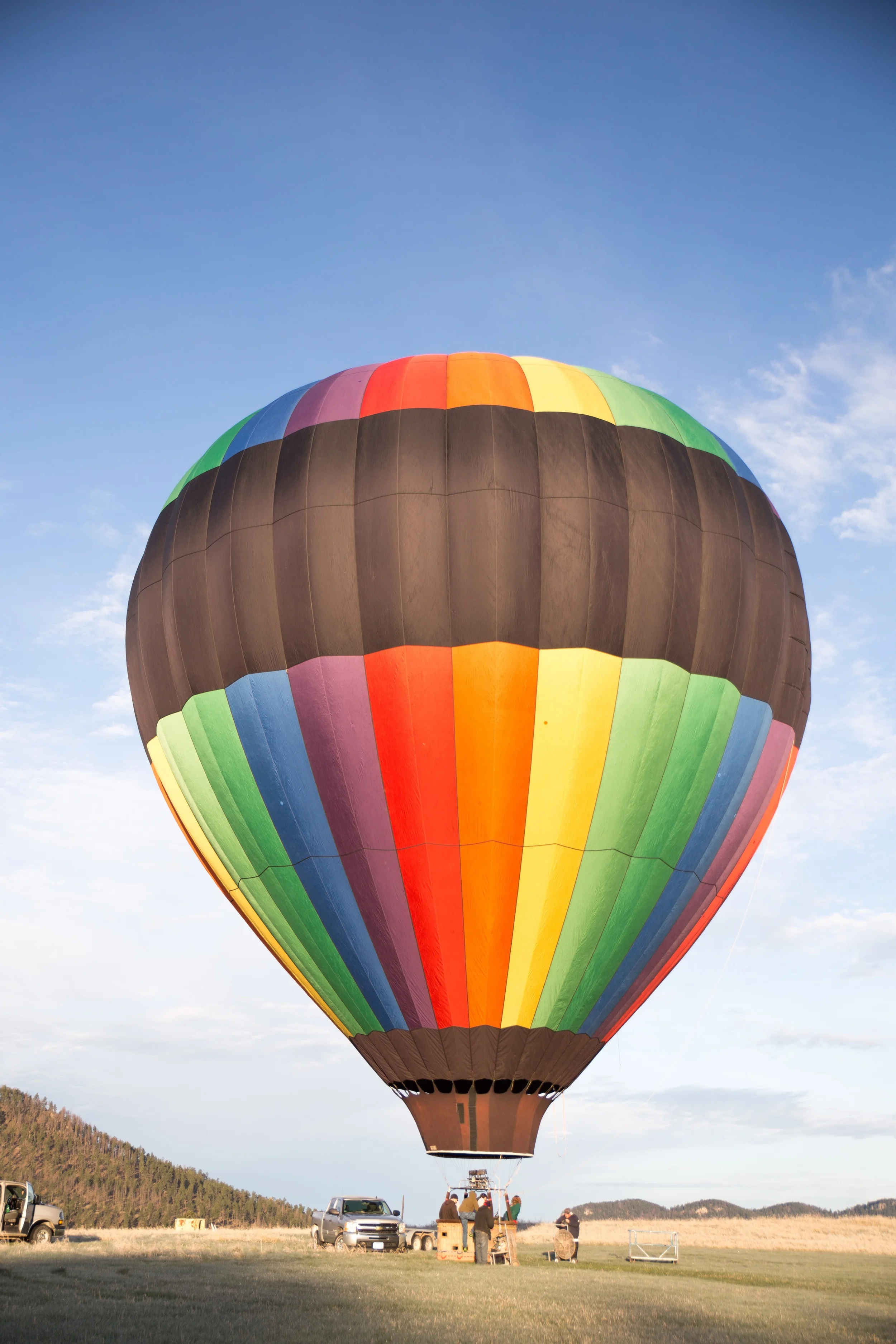 Black Hills South Dakota A Hot Air Balloon Adventure — Photography by