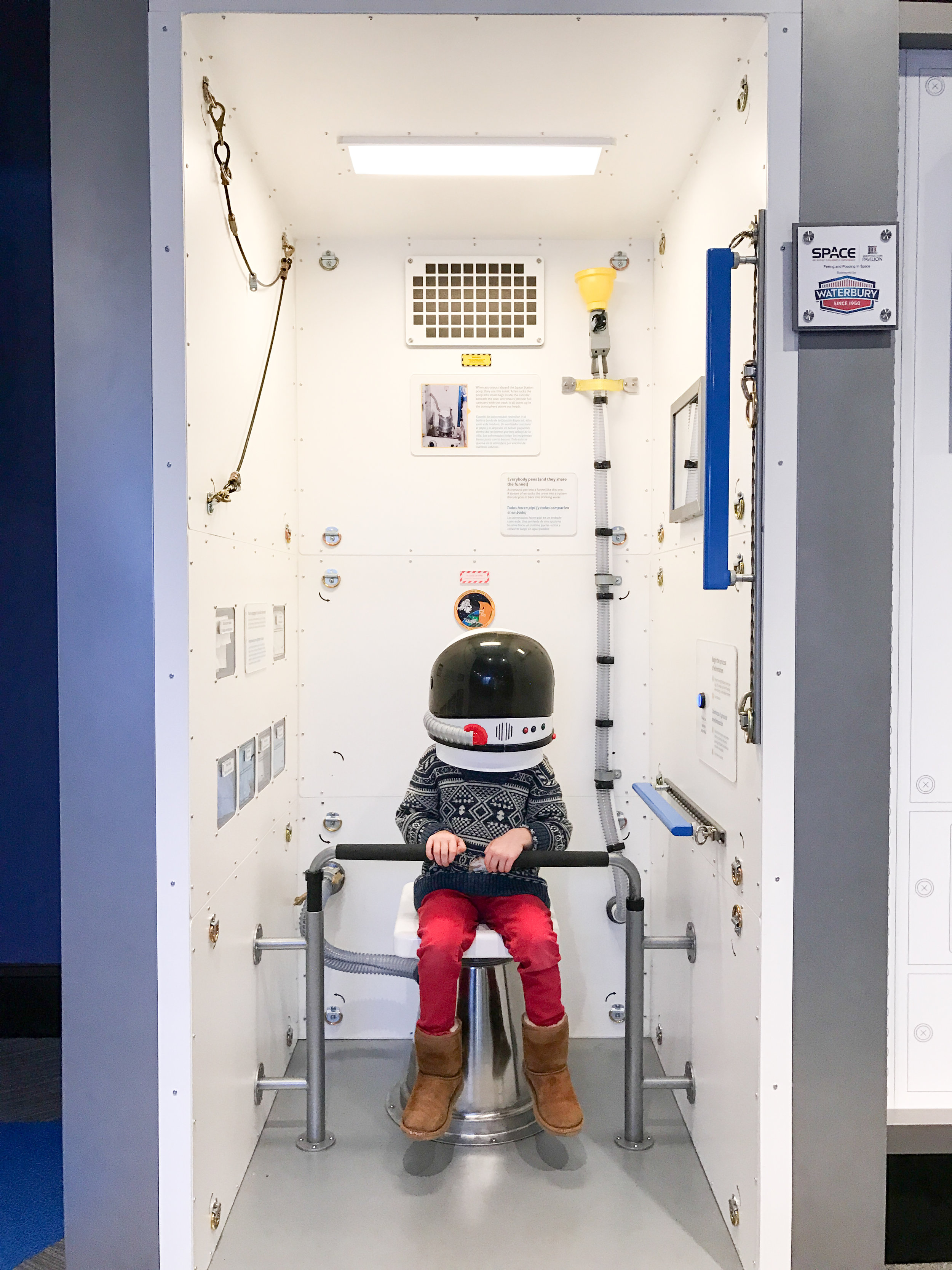 The Space Toilet provided some giggles