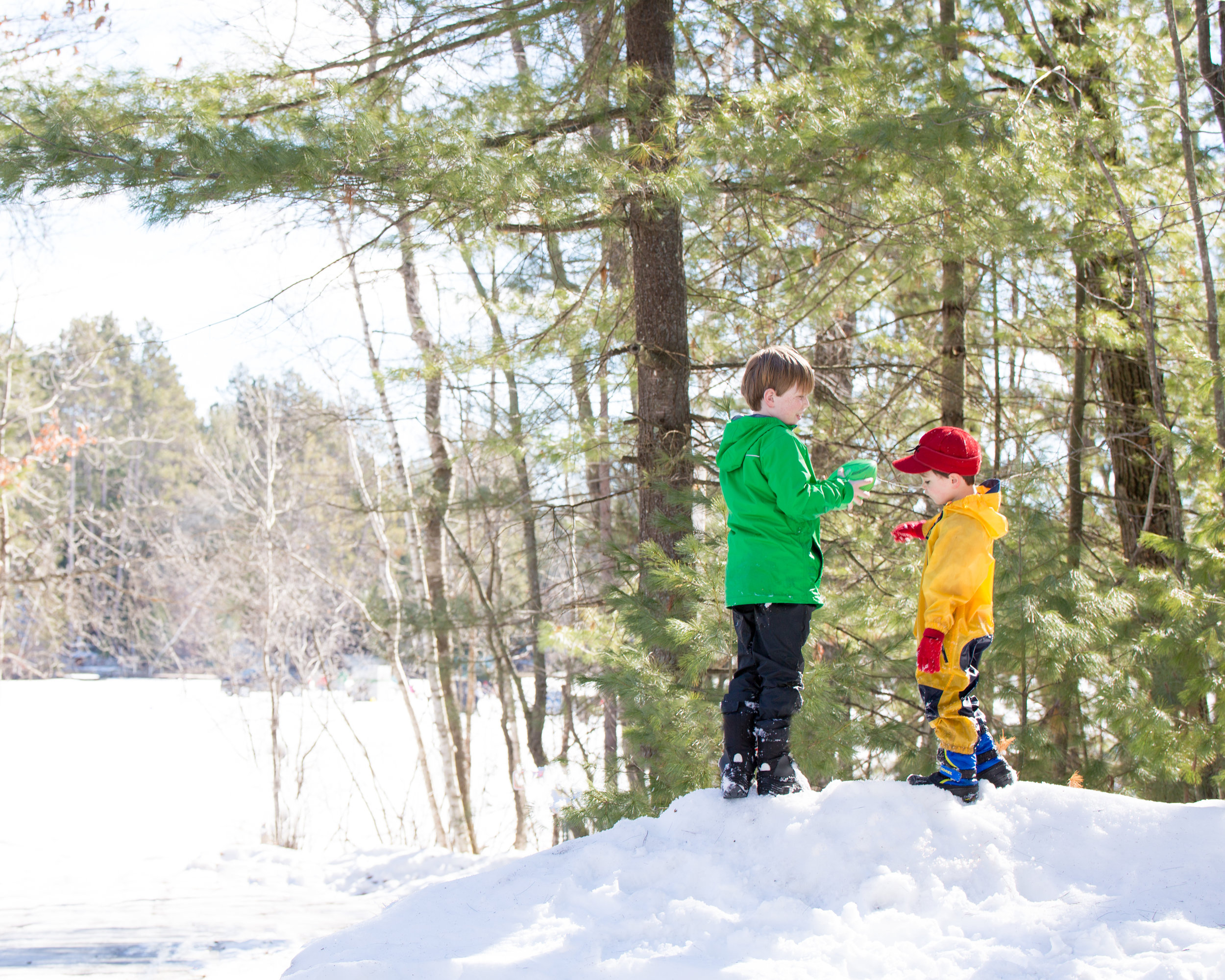 It has warmed up so much that this may have been one of our last weekends to enjoy the snow!