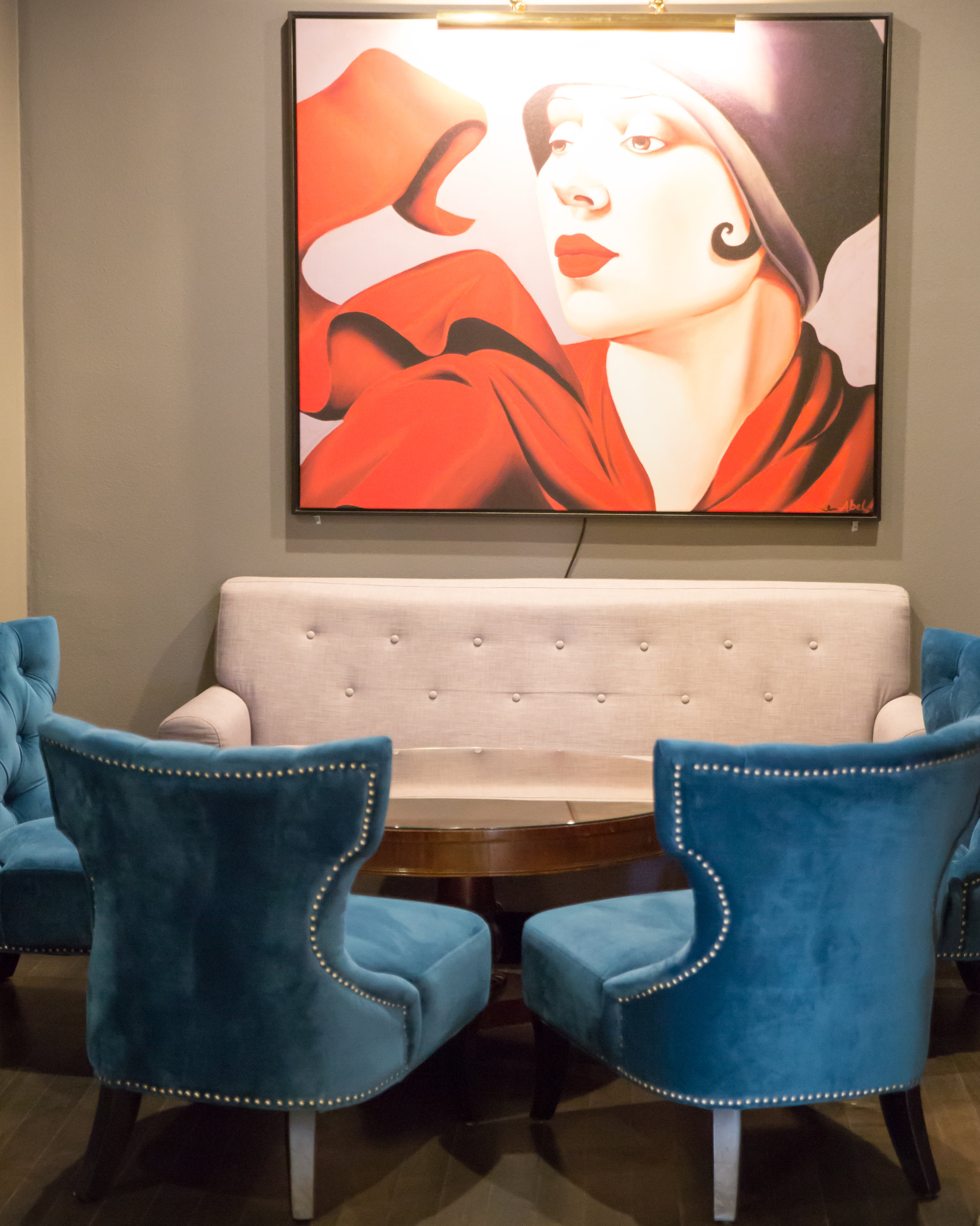 a great spot for happy hour - the hotel bar.