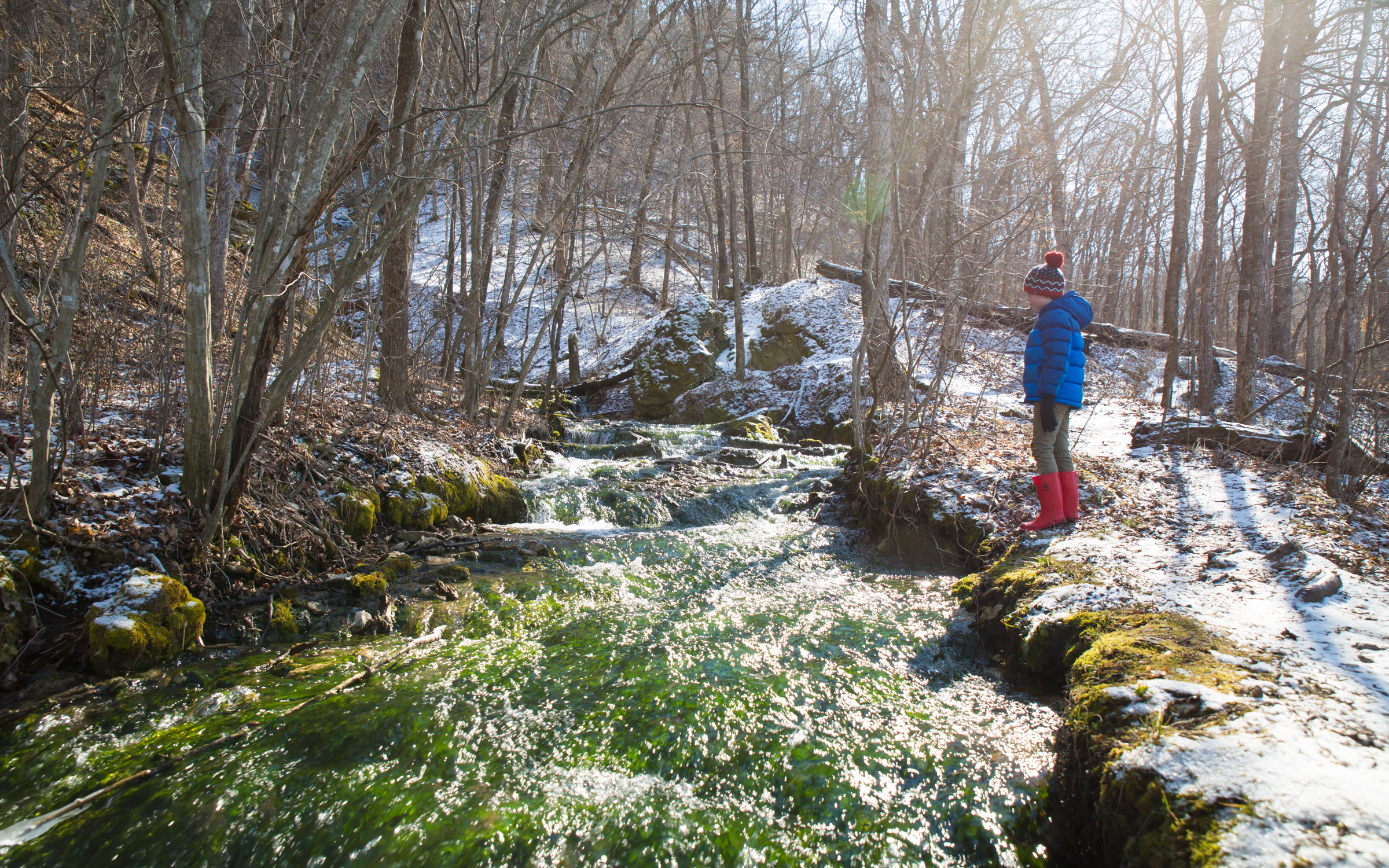 Decorah, Iowa with Hotel Winneshiek A early spring visit to this charming historic college town filled with arts and fine dining, waterfall hikes and bald eagles!