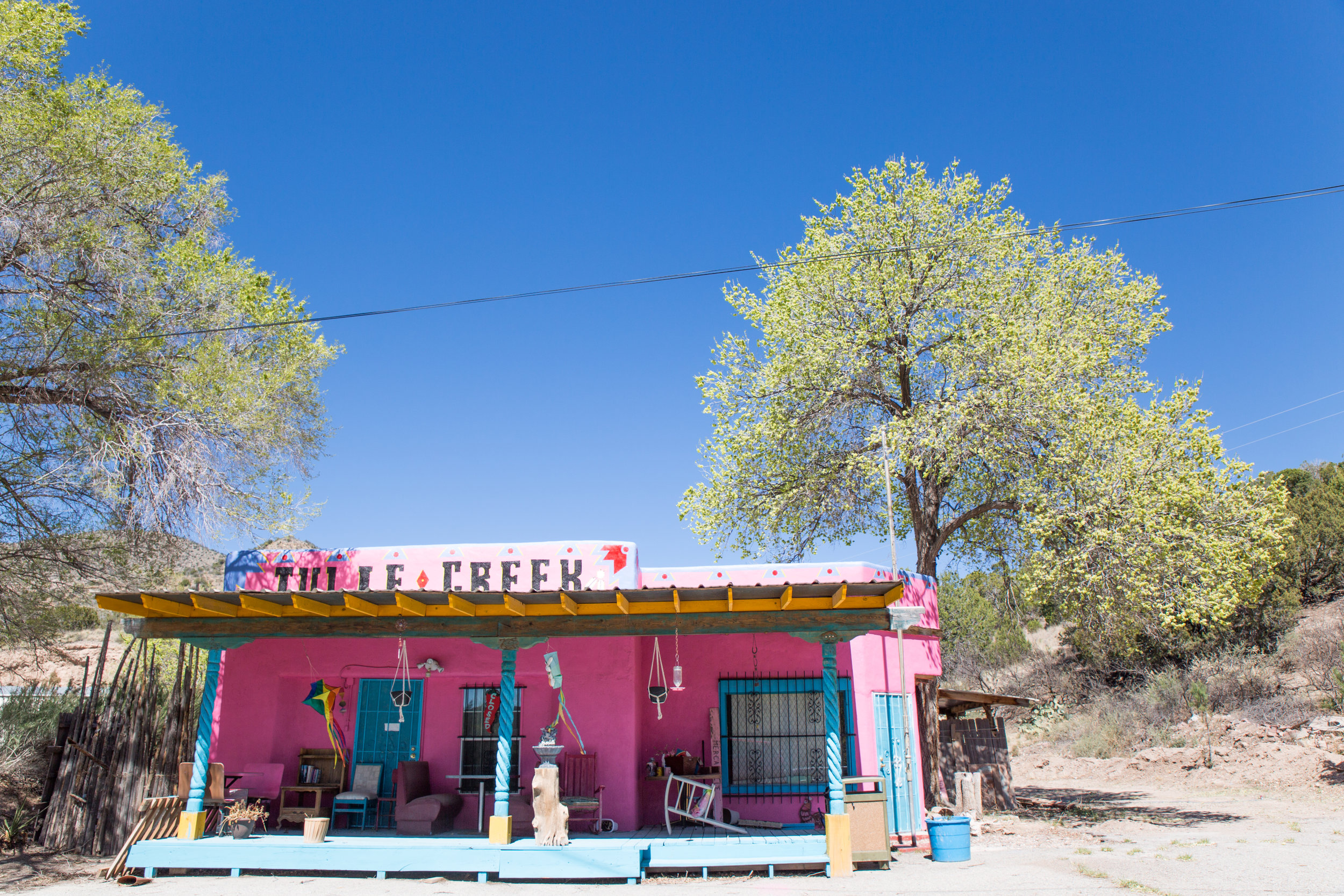 Cute store on the road near Tularosa