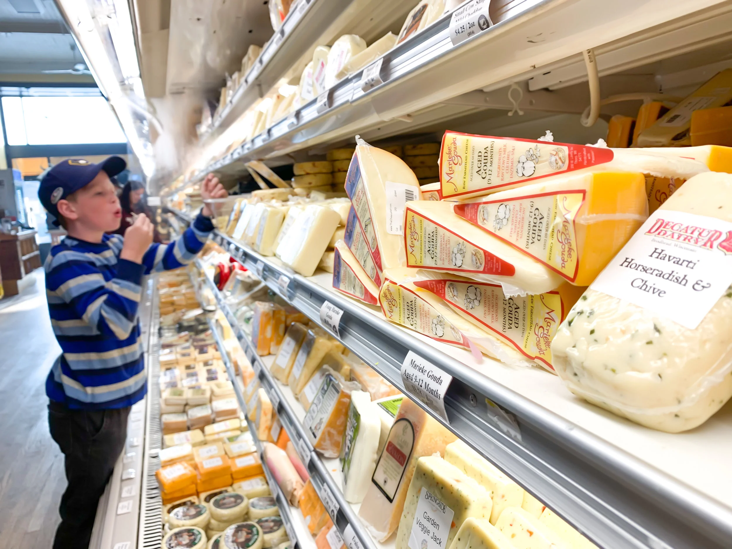 Visiting The Fabulous Wisconsin Cheese Mart A Milwaukee Family Bucket List Outing