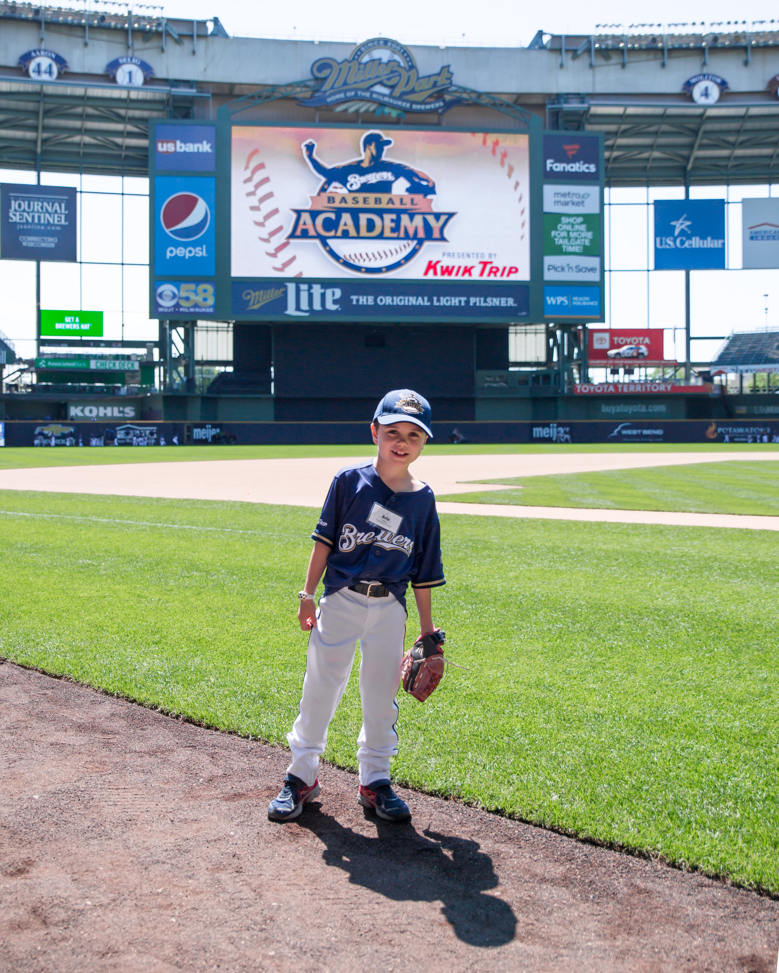 Brewers Academy: A Baseball Fan's Dream Day At Miller Park