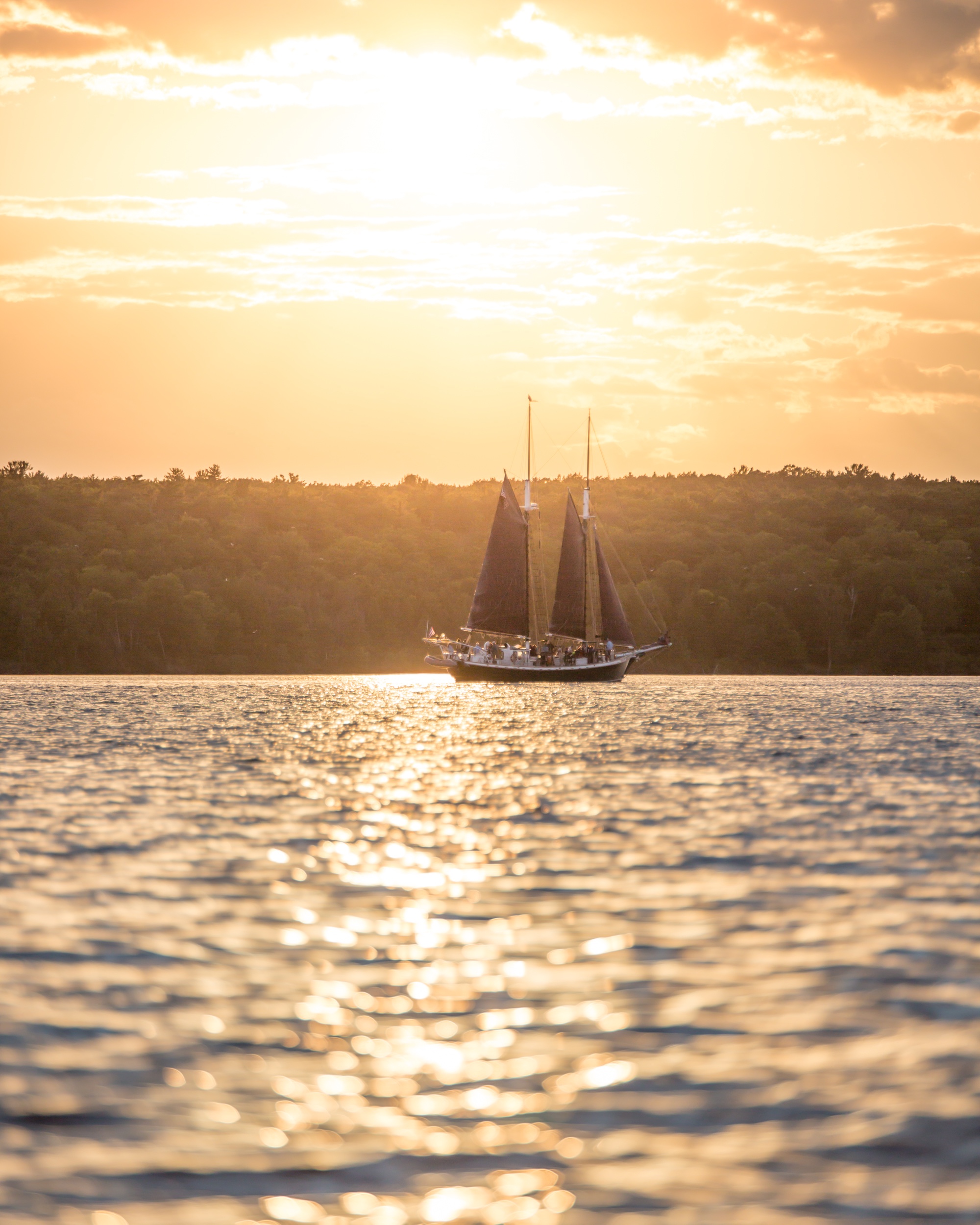 View from Sunset Park in Sturgeon Bay