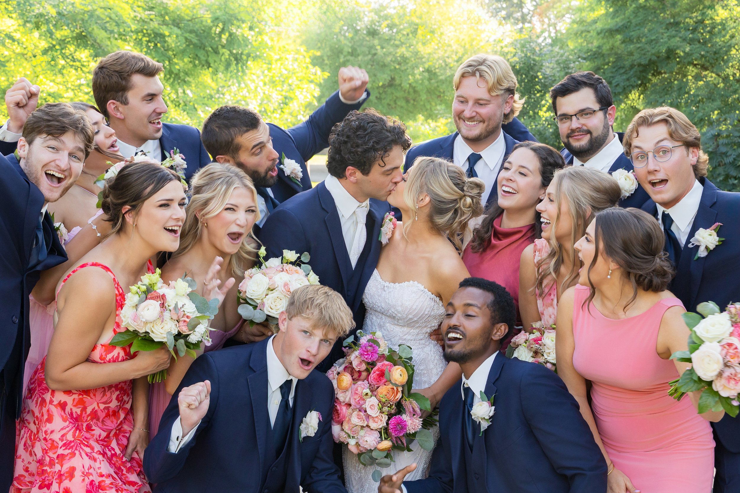 A Colorful Milwaukee Wedding at GATHER at the Deer District