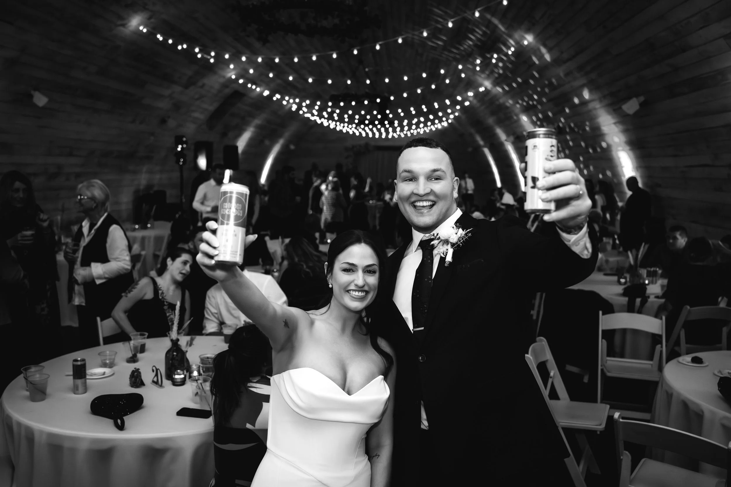 A Modern Rustic Fall Wedding at The Bowery Barn