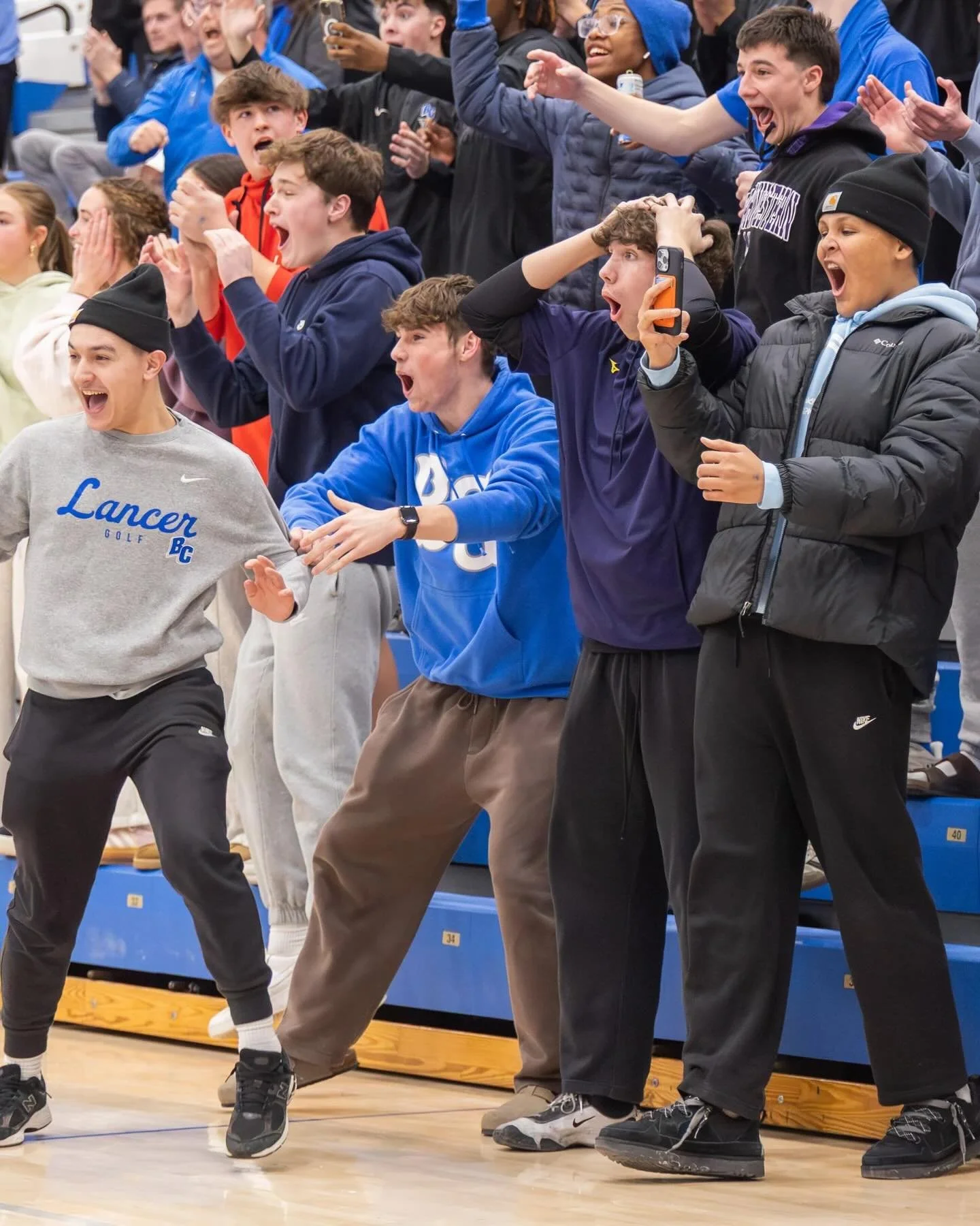 I&rsquo;m not sure which was more fun&hellip; shooting the crowd or all the awesome jump shots! BC v Tosa West on Thursday