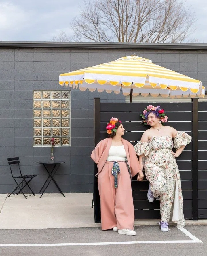 Two broken sewing machines. A lot of hours. Some tears, probably. And two wedding outfits made entirely by the people wearing them.⁠
⁠
Avery and Silas decided to make their own clothes for their wedding day &mdash; with amateur experience, an affecti