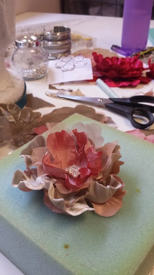 Silk Flower Making at The House Of Hats Studio 
