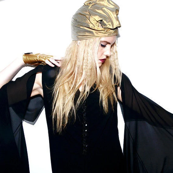 The House Of Hats Gold Dust Turban