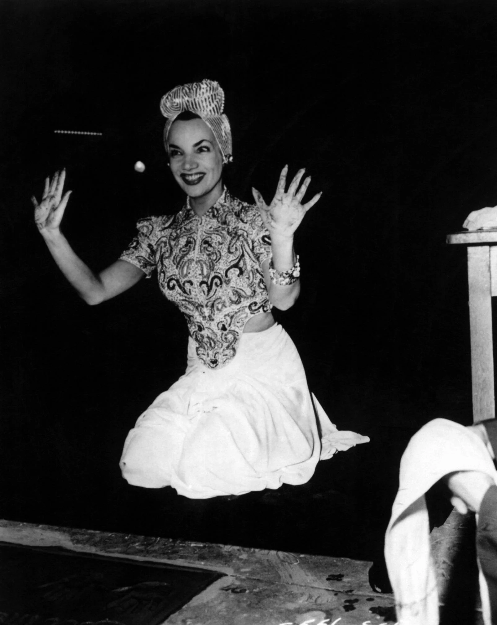 Carmen Miranda was the Queen of Turbans , Famous for topping them with Fruit