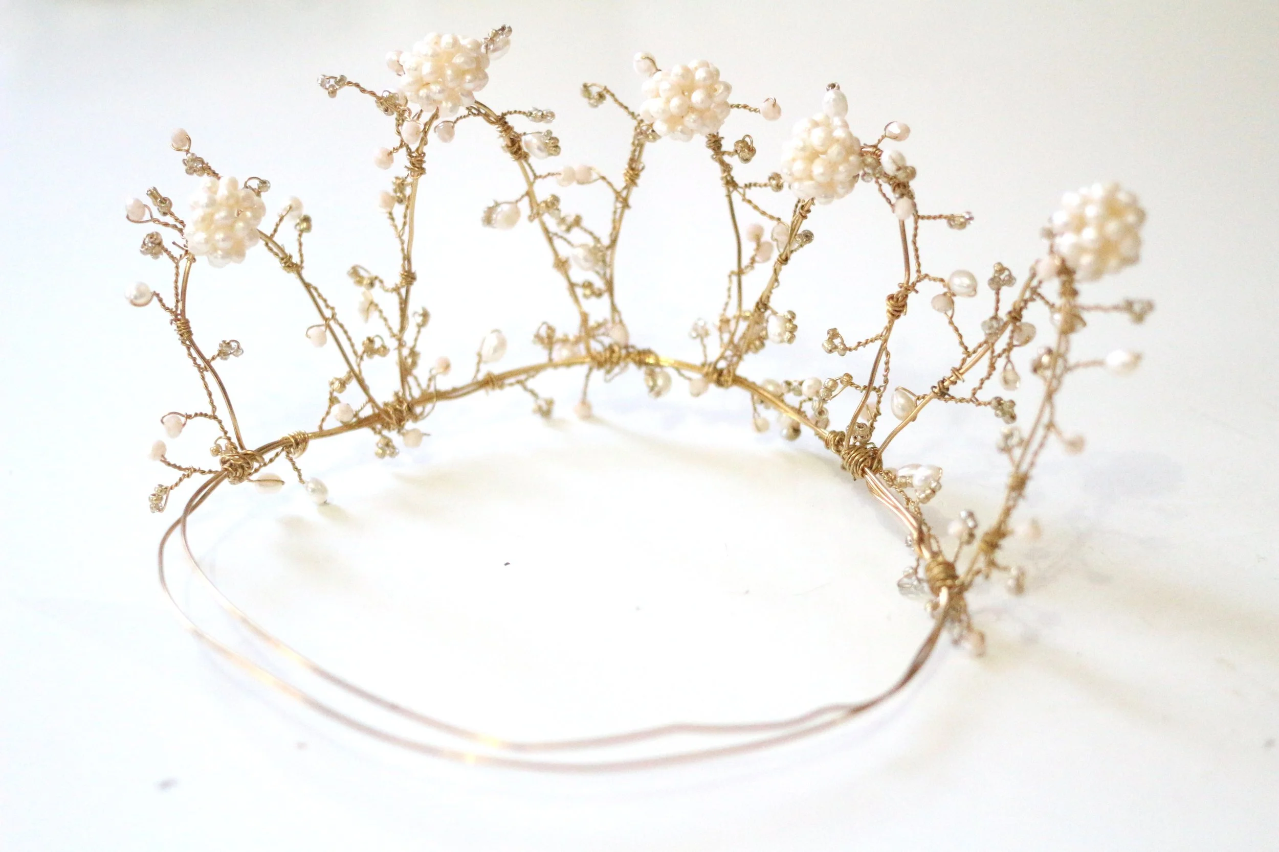 The House of Hats Bridal crowns bridal Millinery