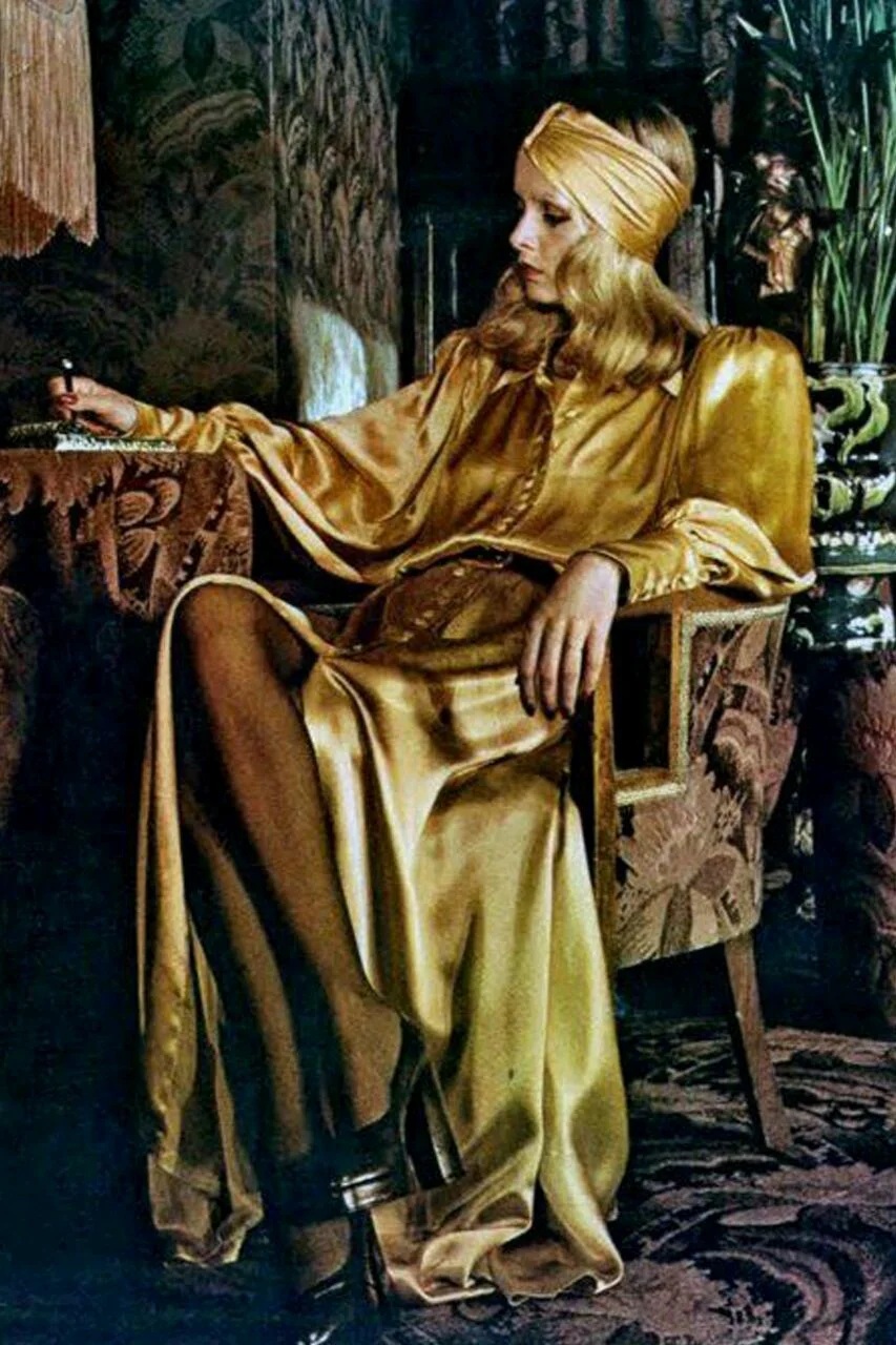 Twiggy Modelling for Biba 1971