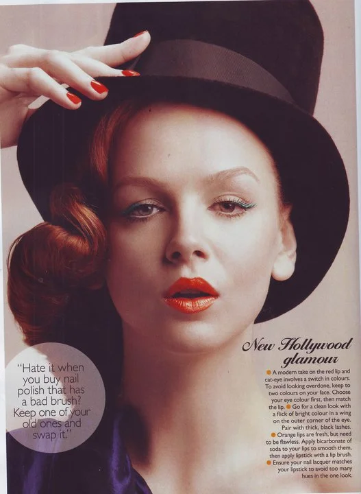 The House of Hats Top Hat as seen in Cosmopolitan on model Tiah .jpg