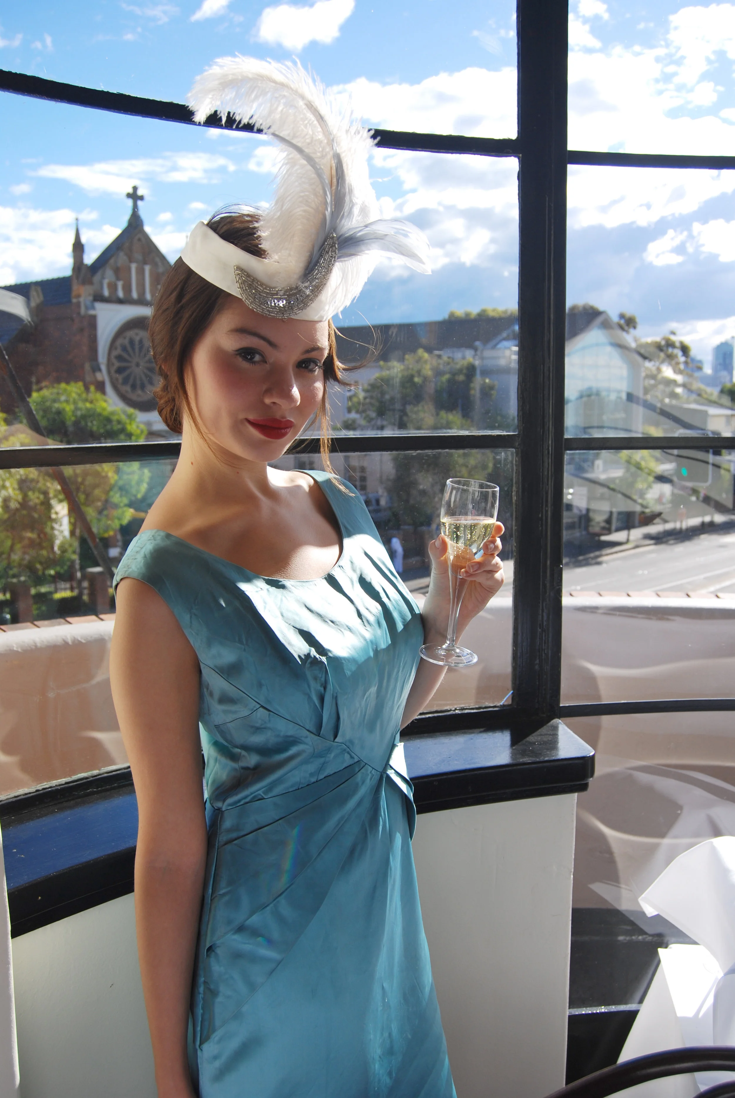 The House of Hats Gatsby Moon Feather headpiece .jpg